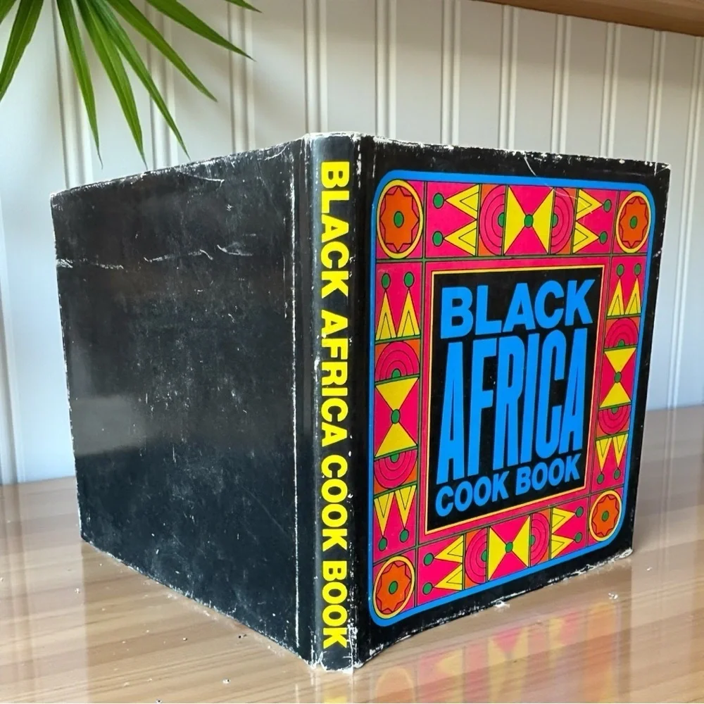 Black Africa Cook Book – Monica Bayley | Vintage 1970s Cookbook w/ Dust Jacket